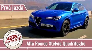 Alfa Romeo Stelvio Quadrifoglio: Šoféroval som najšportovejšie SUV