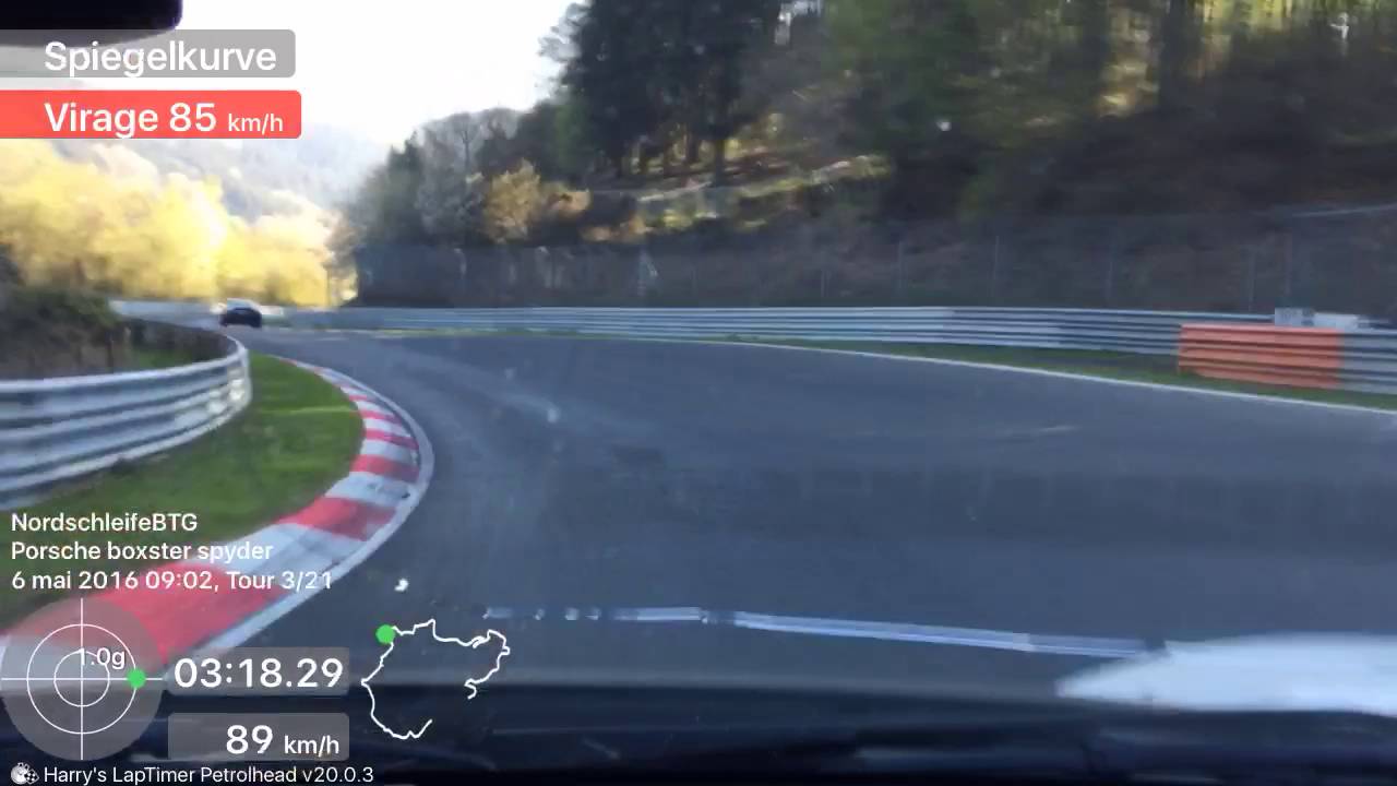 Boxster spyder 987 vs 997 gt3 vs M4 le 06/05/2016