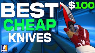 CSGO: Best CHEAP Knives Under ($100) in 2023! (Top 10) | Luke-Eats