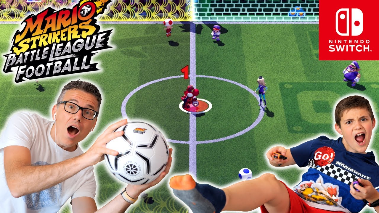 SUPER MARIO CALCIO su Nintendo Switch: SFIDA PAZZA a Strikers Battle League  Football 