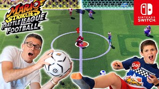 SUPER MARIO CALCIO su Nintendo Switch: SFIDA PAZZA a Strikers Battle League Football screenshot 4