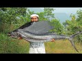 Meen Pollichathu | Kerala Special Fish Pollichathu in Banana Leaf | Big Sailfish Grilled Recipe