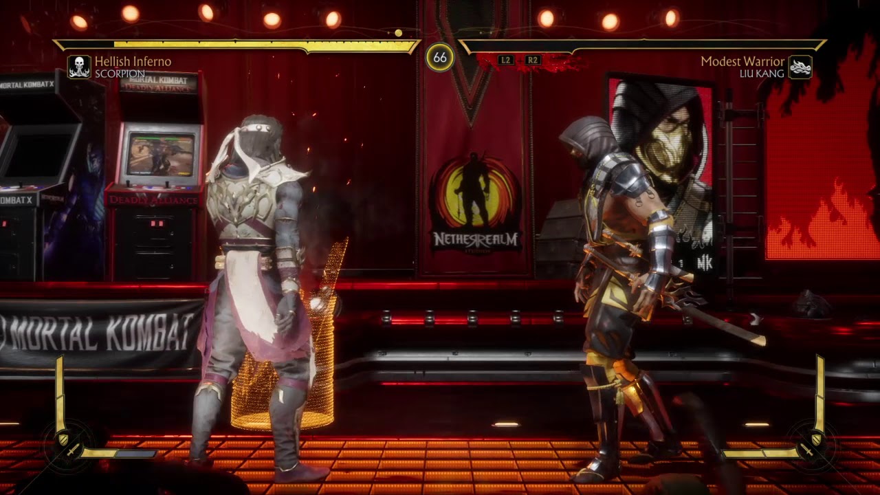 Mortal Kombat 11 ep2 scorpion brutality YouTube