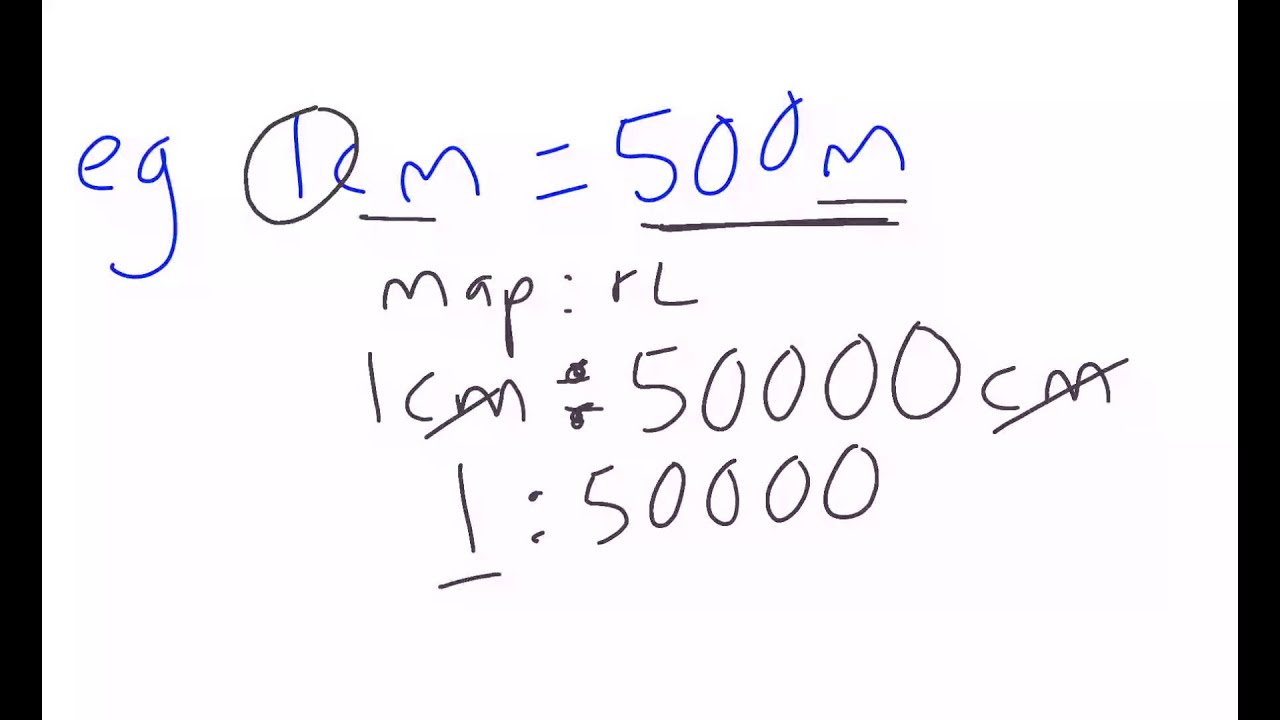 Map And Simple Conversion Scale Converting Youtube