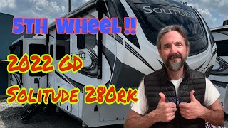 2022 Grand Design Solitude 280RK.   @RVJoe44