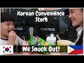 My Korean Filipino brother and I SNUCK OUT  and went to KOREAN CONVENIENCE STORE 😊| KOREAN FILIPINO
