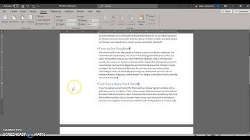 Word Module 4: Video 1