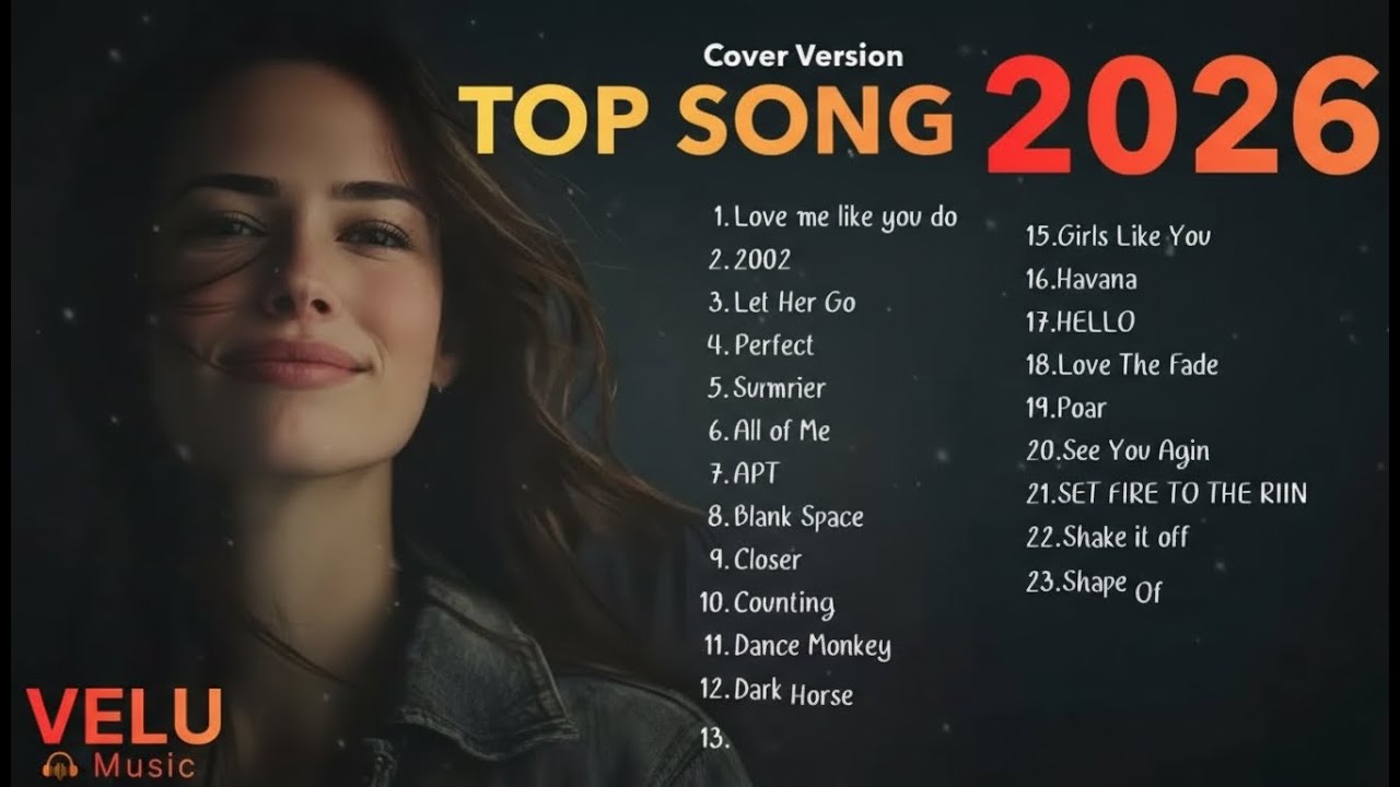 Top Cover Songs 2025 🎙✨ Best International Hits | Velu Music