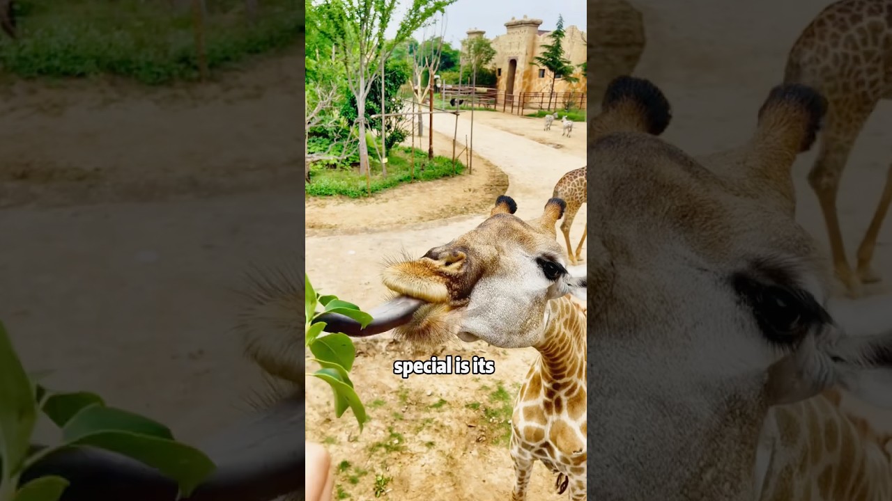 🤣❤️ Шея этого жирафа длиннее, чем ваши планы на будущее! 🦒😲 