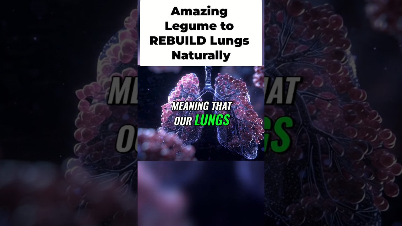 Heal Lungs Naturally: Best Legume for Lung Health 
