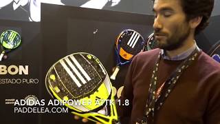 Pala de padel Adidas Adipower 1.8 - YouTube