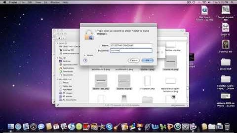 Change the Snow Leopard Dock