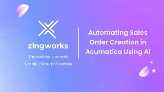 Smart AP Automation for Acumatica ERP | ZingWorks
