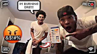 I PUT “ICY HOT” IN @Dareal_quan2x UNDERWEAR!!! **IGE PRANK WARS**