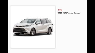 2021-2024 Toyota Sienna Rear Trunk Cargo Organizer Divider - PT92408211