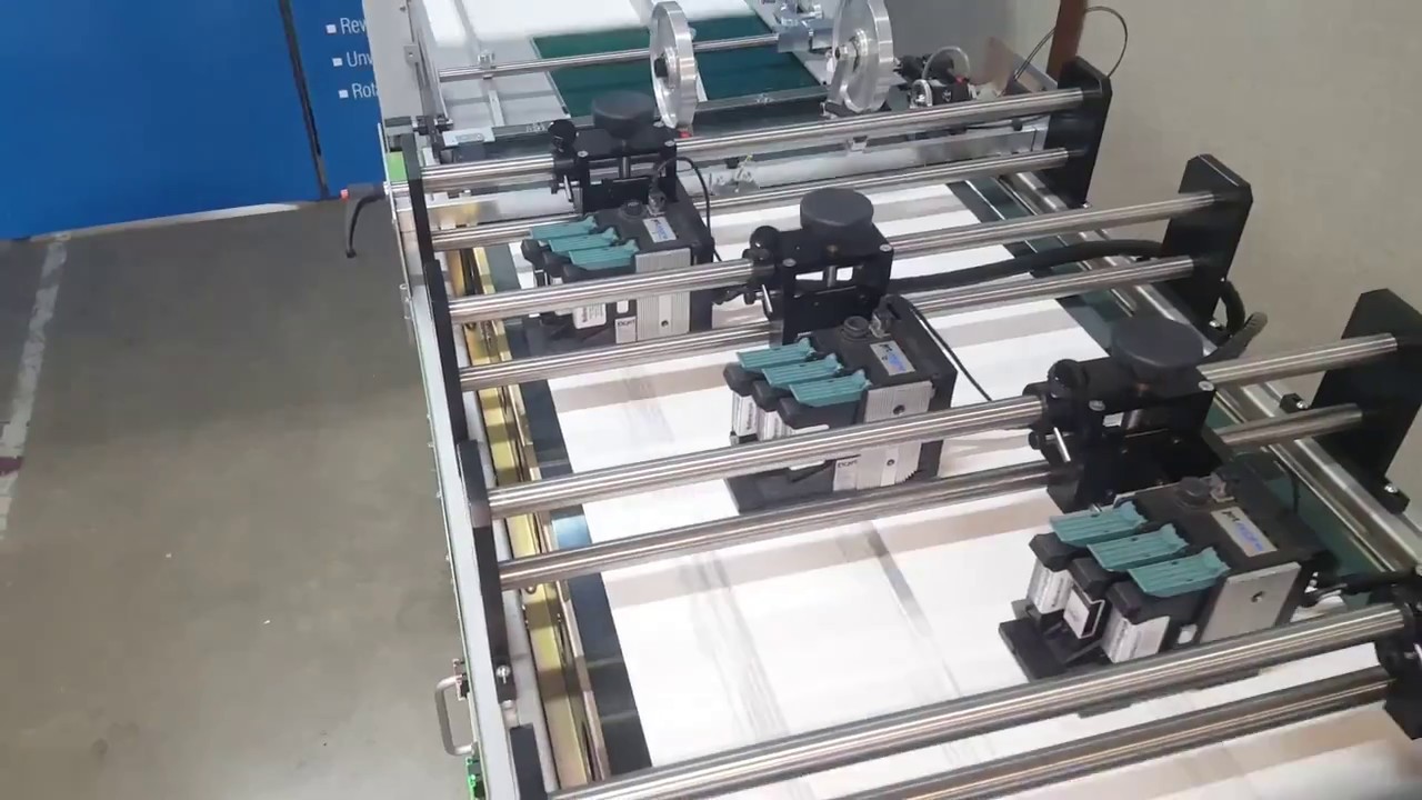 Dimuken Sheetfed Digital InkJet Printer DC-9740-SF - YouTube