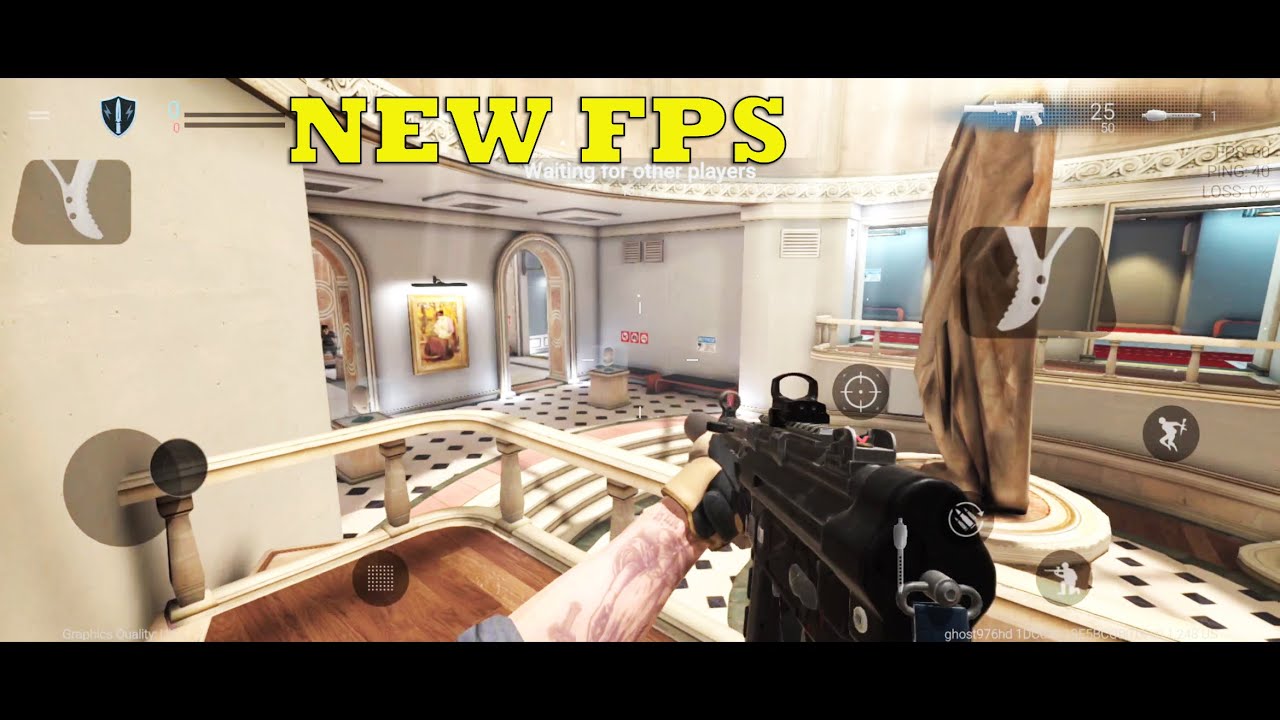 NEW FPS COMBAT MASTER ONLINE FPS GAMEPLAY ANDROID ULTRA MODERN WARFARE
