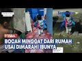 Balita Bandel Bikin Ngakak, Lari Terbirit-Birit Dikejar Ibu karena Ogah Tidur Siang