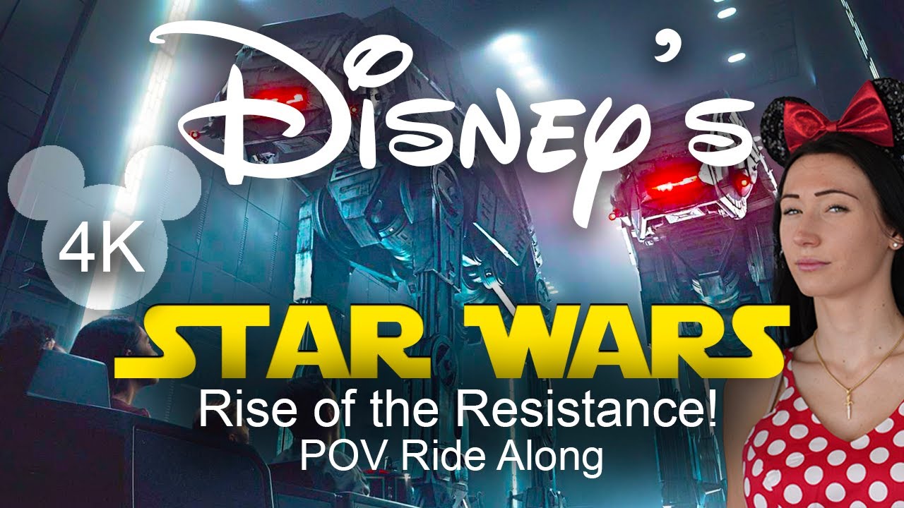 [4K] POV Star Wars Rise of the Resistance || Disney's Hollywood Studios FULL RIDE