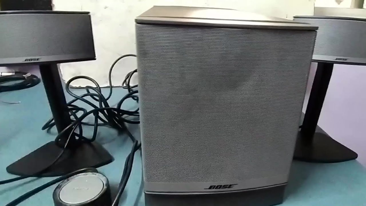 How to Repair BOSE COMPANION 5 MULTIMEDIA SPEAKER SYS. For SOUND in Satellite Speakers - YouTube