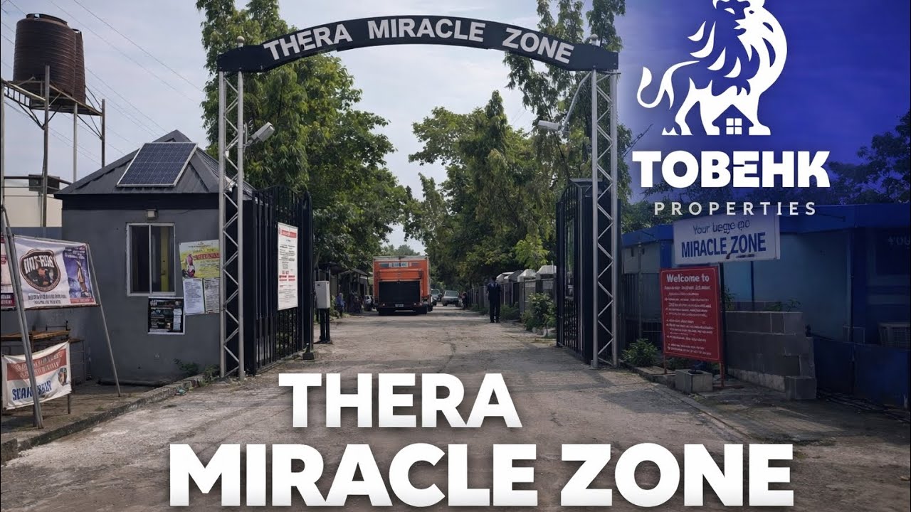 Thera Miracle Zone Sangotedo | Gated Estate Tour, Power Supply, Roads & Prices (Lekki-Ajah)