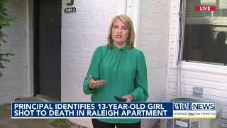 Principal IDs 13-year-old girl shot to death in Raleigh apartment