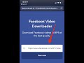 How to download Facebook Video in Gallery  2021