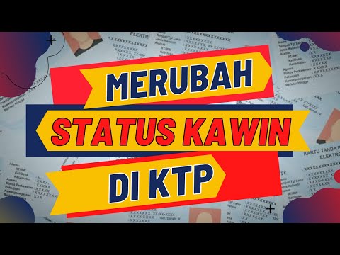 Video: Bagaimana Mengubah Status Perkawinan Anda Di Paspor Anda