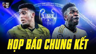 HỌP BÁO DORTMUND - REAL MADRID (CHUNG KẾT C1): NGƯỜI ĐỨC QUYẾT GÂY SỐC, DNA CỦA HOÀNG GIA LÊN TIẾNG