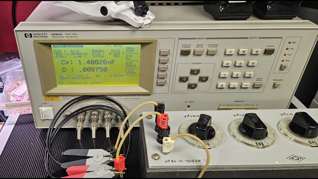 Sencore LC102: Reparatur Teil 3 (Abgleich)