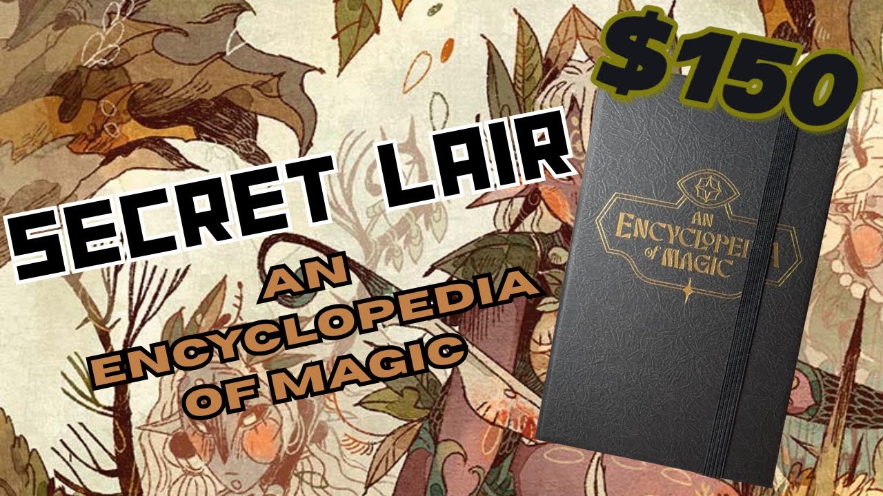 マジック：ザ・ギャザリング MTG Secret Lair An Encyclopedia of Magic Secret Lair Countdown Kit: An Encyclopedia of Magic™ | Secret Lair