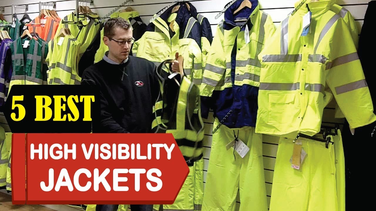 carhartt hi vis rain coat