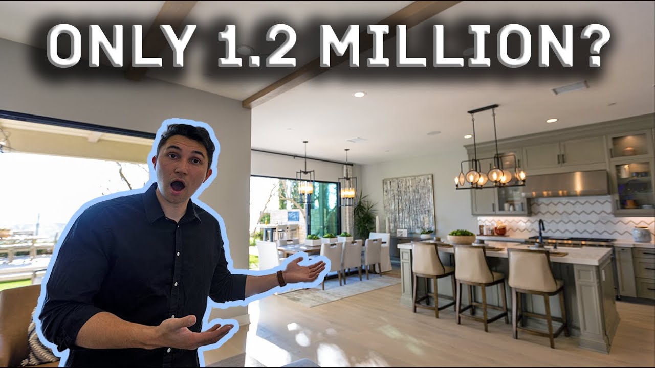 Touring a Luxury Tuscan Modern Home in Los Angeles!