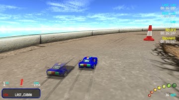 Re-Volt Custom Track 8 track by, SpaceDog, Time Trial Lap