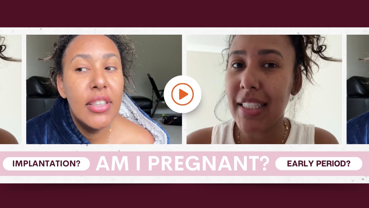 Имплантационное кровотечение или менструация? Когда я думала, что беременна, но это было не так #...