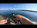 Istria, Adriatic sea, fishing out of the bay with light tackle, 7.7.21