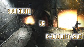 Colt M1911 Vs C-3000 B1At-Ch35 At 0.00001 Fire Rate - Zombies Weapon Comparison