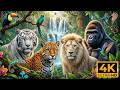 Amazon Rainforest Wildlife 4K 🦜 Exotic Jungle Animals with Relaxing Nature Ambience