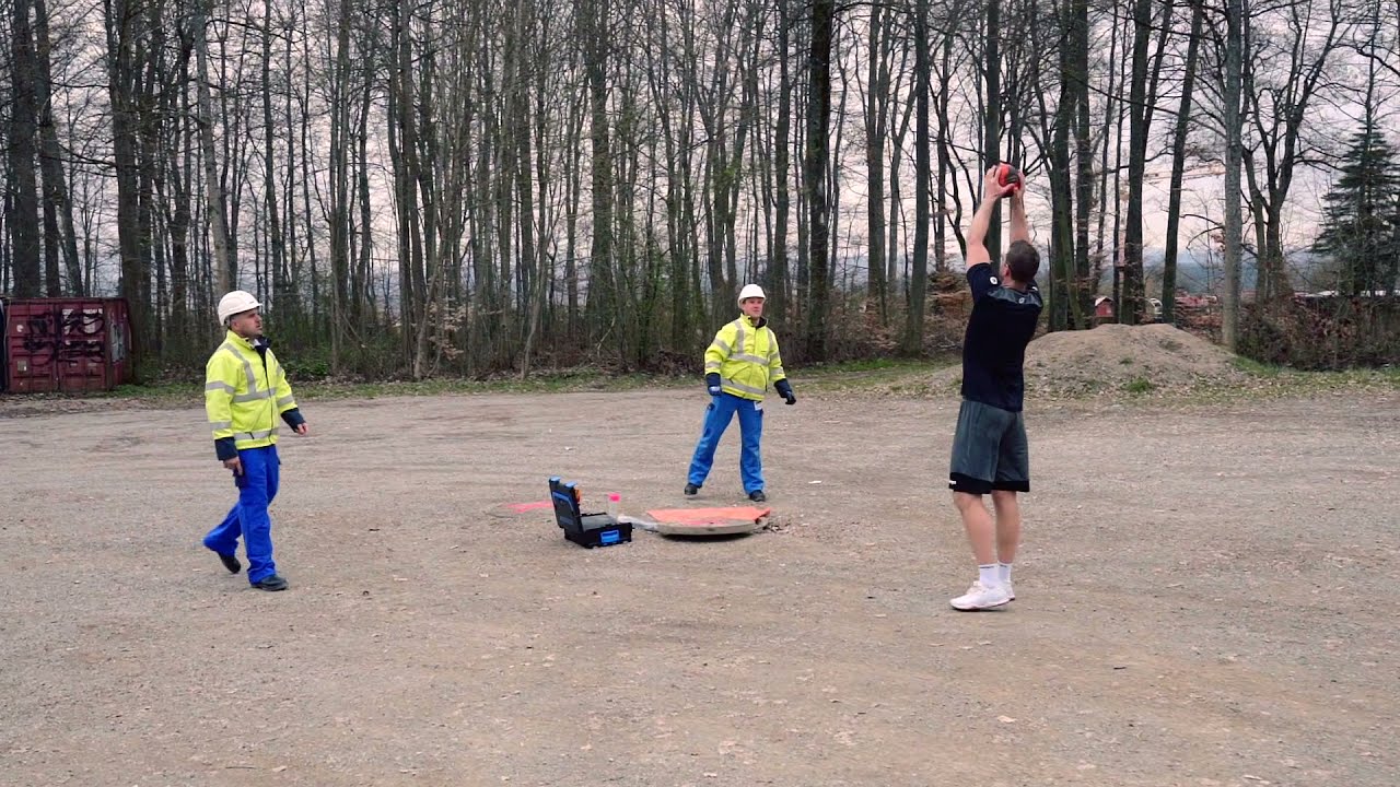 Martin Strobel auf dem Rottweiler Wasserturm