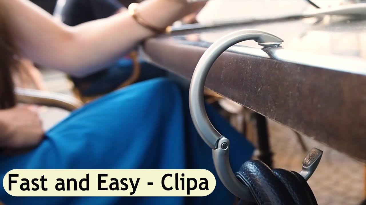 Clipa2 - Purse Hanger Collection, Matte Black, One Size : Amazon.com.au:  Clothing, Shoes & Accessories