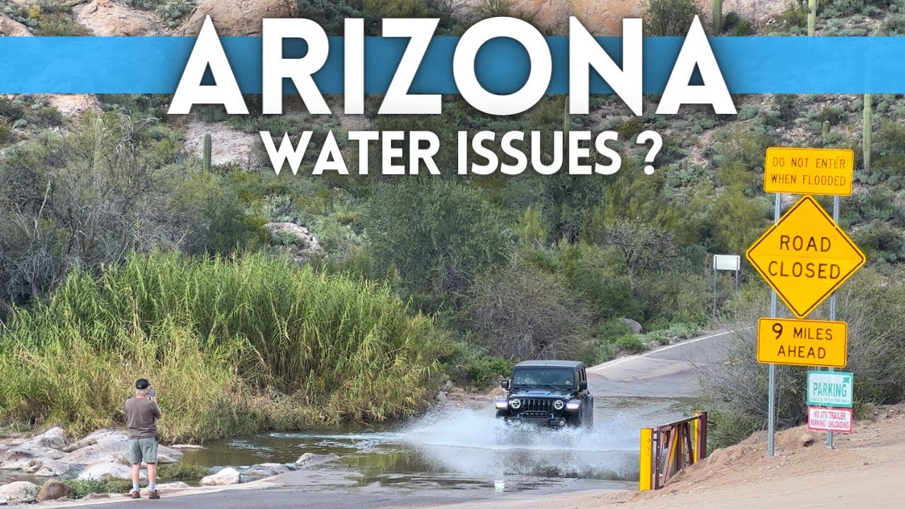 Arizona Water Crisis: Exploring Salt River & Apache Trail
