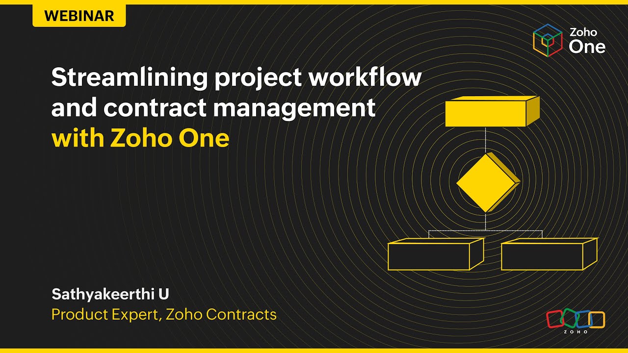 Streamlining Project Workflow and Contract Management using Zoho Flow ...