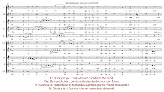 Roland de Lassus | Aurora lucis rutilat [á 10; Choir of Trinity College, University of Melbourne]