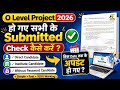O Level Project Submission 2026 || कैसे चेक करें Status || Direct & Institute Candidates 8505848968