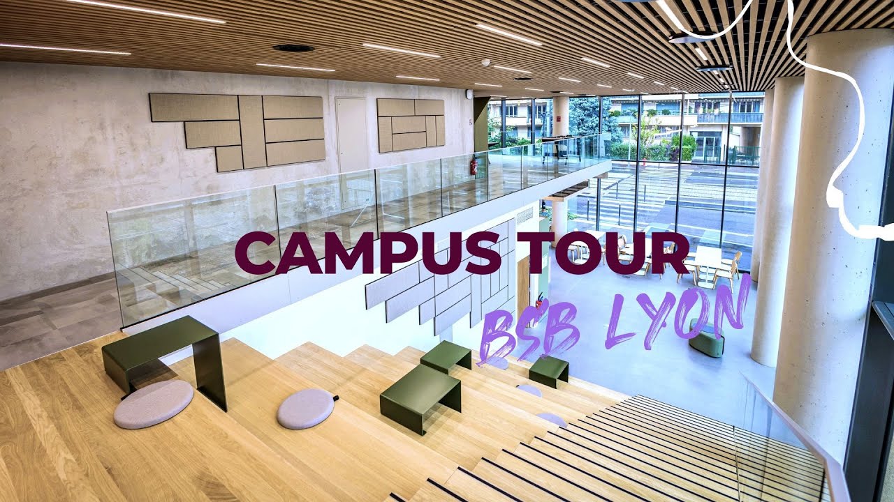 Visite guidée Campus BSB Lyon - YouTube