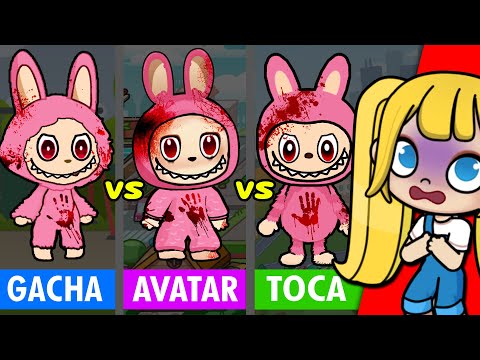 Do Not Create LABUBU in Avatar World, Toca life world and Gacha Life!
