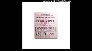 Frank Zappa - Watermelon In Easter Hay, Sportpaleis, Ghent, Belgium, April 10, 1988