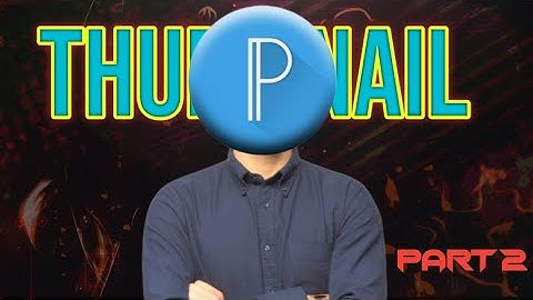 How to Make HD YouTube Thumbnails in Mobile! (PixelLab Tutorial)