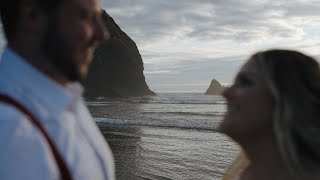 Beautiful Oregon Beach Elopement