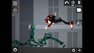 Shadow The Hedgehog Vs Robots Part 2 Melon Playground